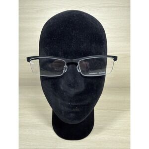Prodesign Denmark Eyeglasses Frame 4-Dimension 4105 c.6031 55-18‎ Black/Red